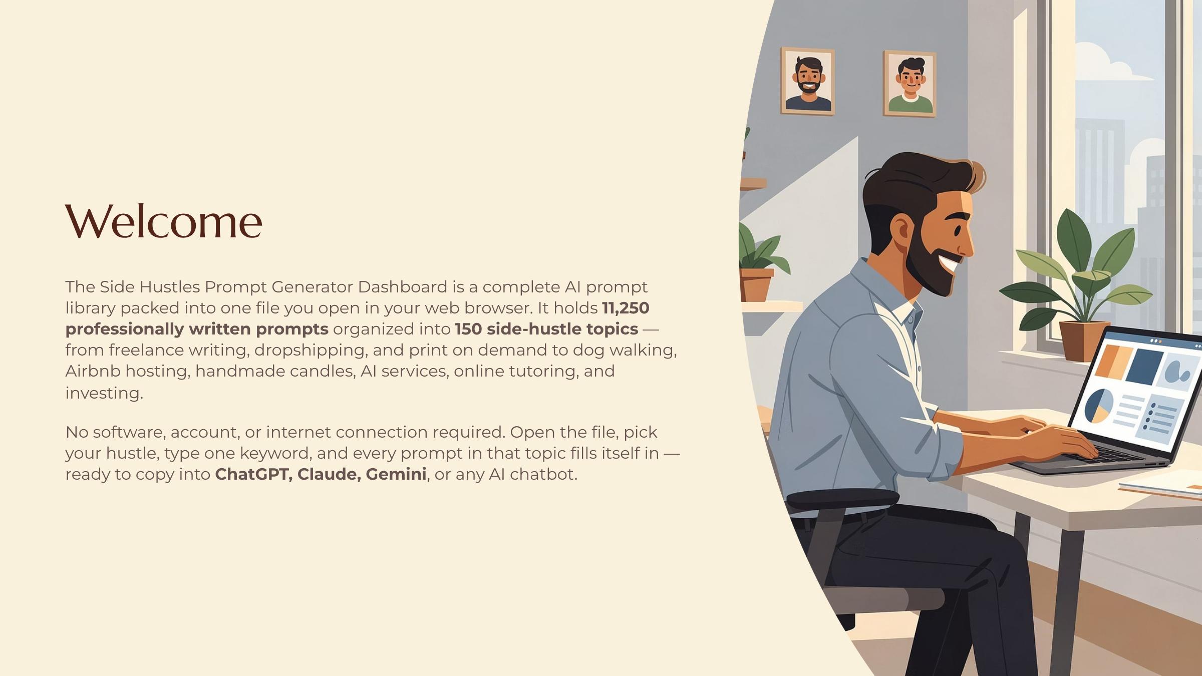 The User Guide Video & Narrated Walkthrough slide — Welcome
