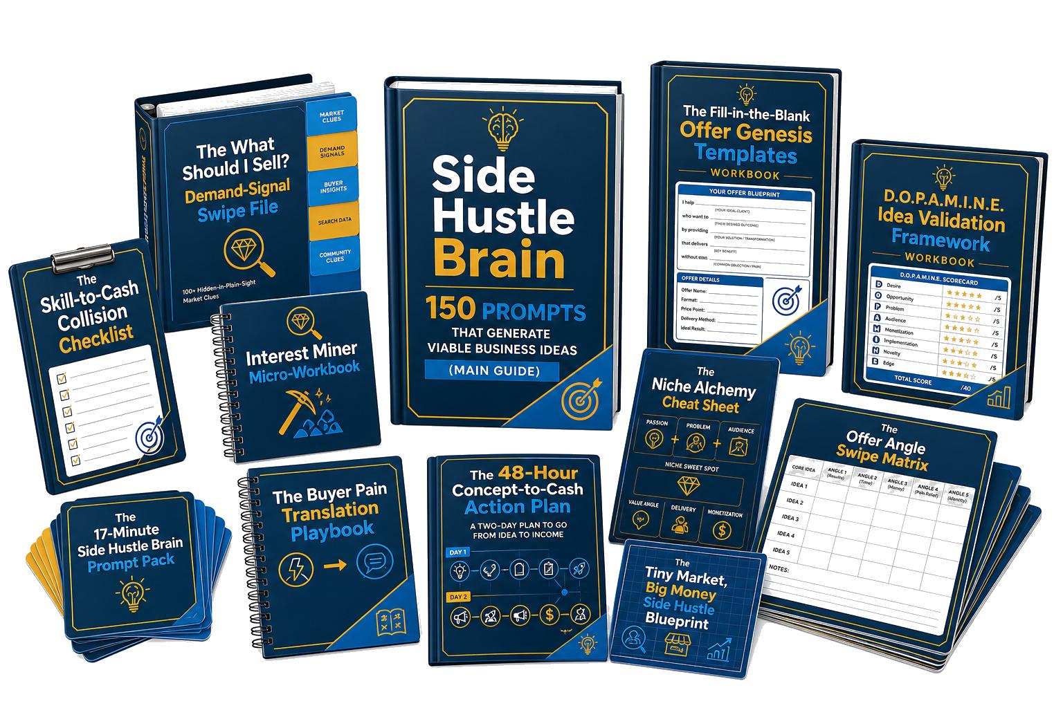 The Complete Side Hustle Brain PLR Bundle
