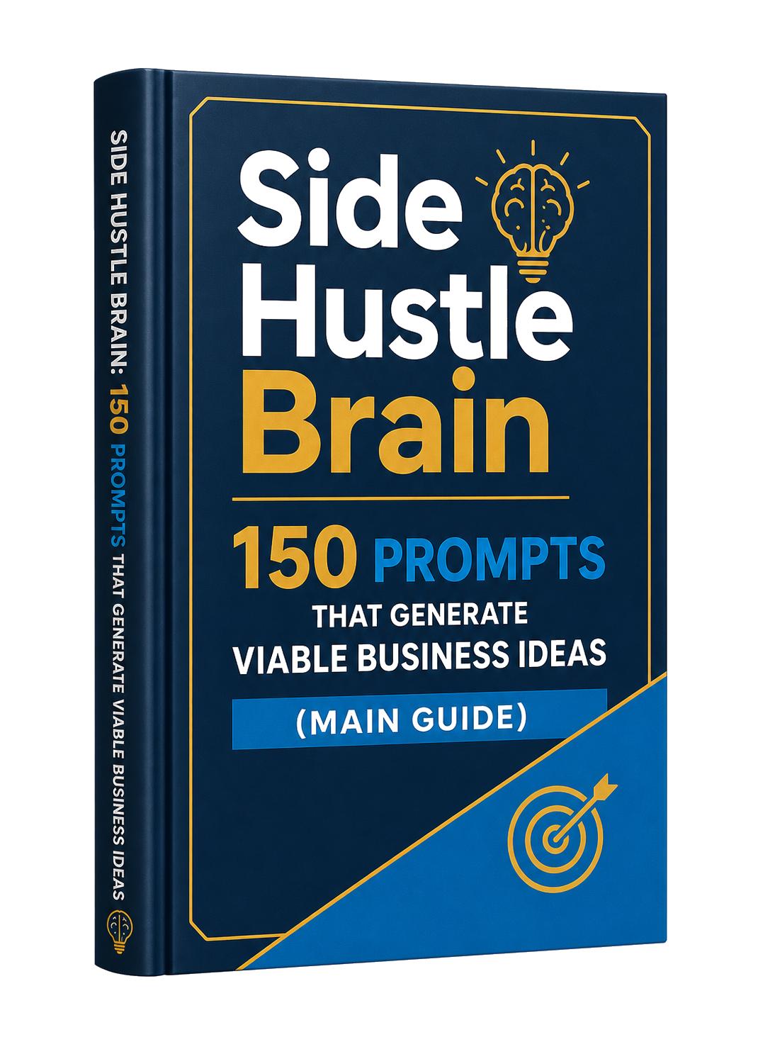 Side Hustle Brain — The Flagship Guide & Asset Library — Product mockup