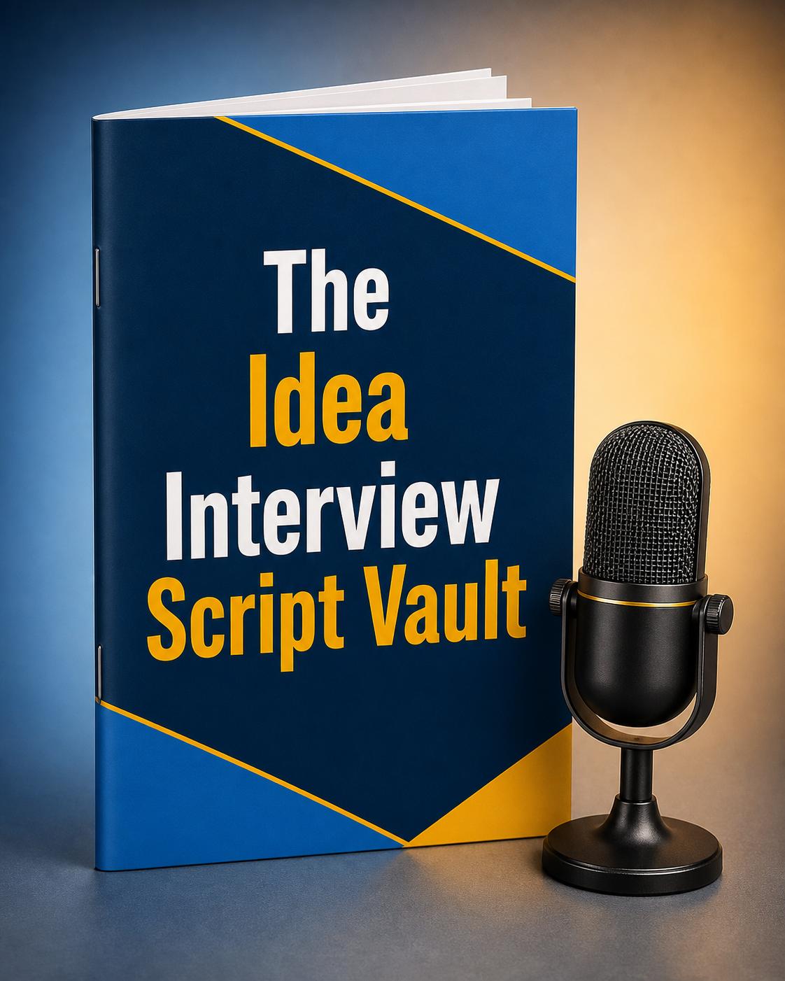 The Idea Interview Script Vault