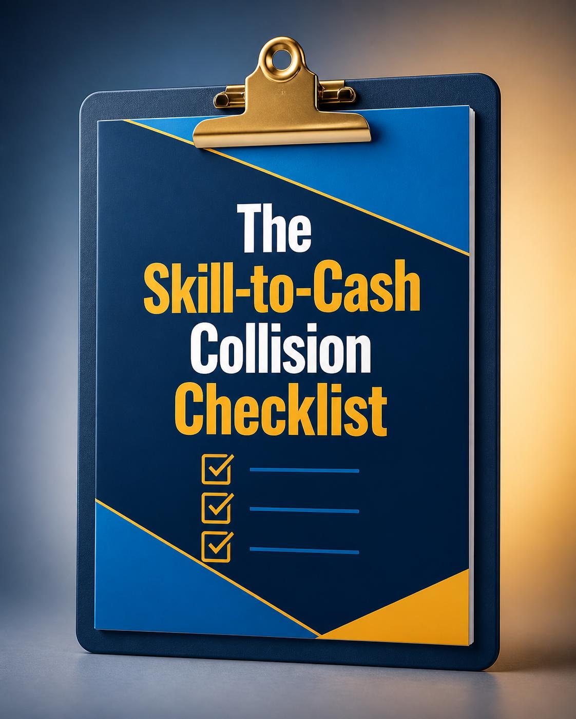 The Skill-to-Cash Collision Checklist