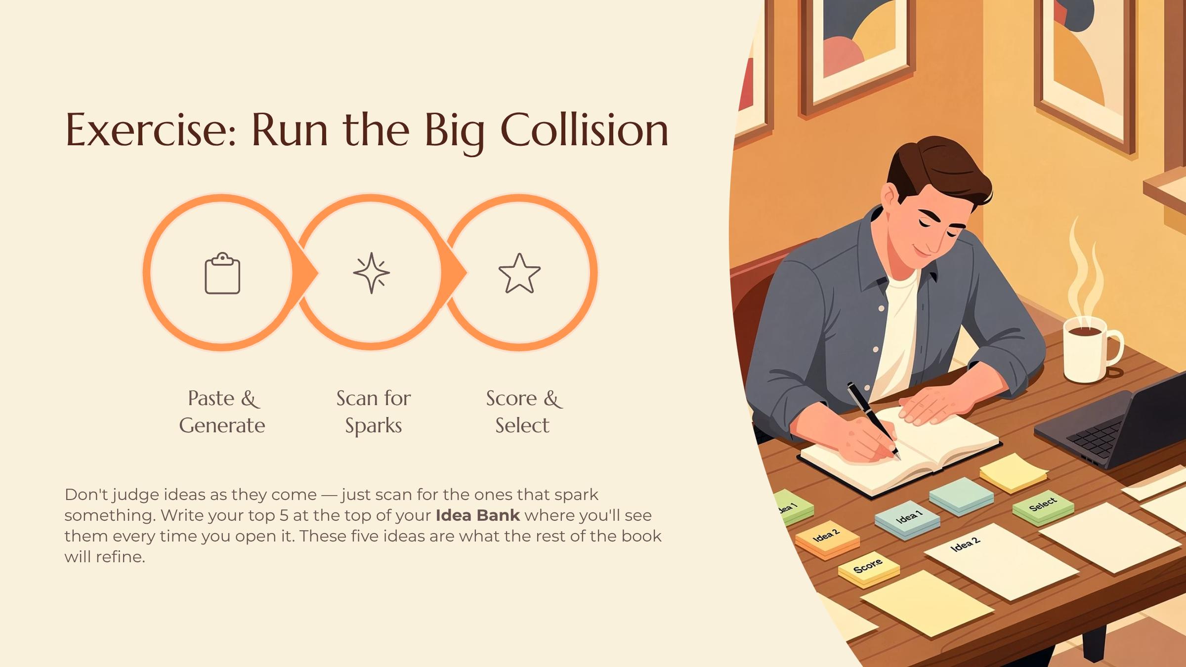 The Collision slide — Exercise Run the Big Collision